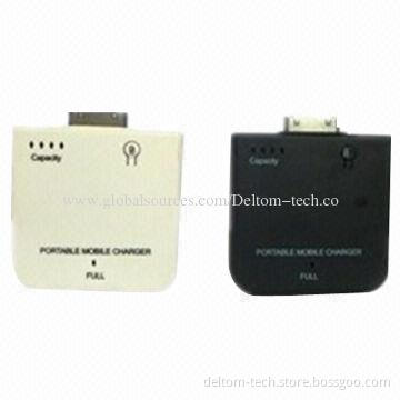 1,200mAh Portable Mini Power Banks with 1.5V/1A and 2.5V/0.5A USB Output